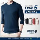 Camisas Manga Longa Minimal Premium |COMPRE 3 LEVE 5|