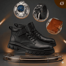 Bota Masculina em Couro 100% Legítimo + BRINDES