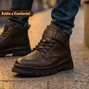 Bota Masculina em Couro 100% Legítimo + BRINDES