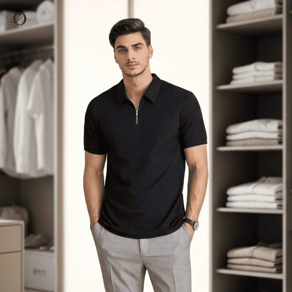 Camisas Polo Ziper Elegance Premium! |COMPRE 2 LEVE 4|